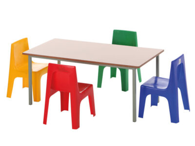 Pre School Rectangular Table and Jolly Chairs S10004