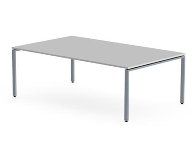 Straight Steel Executive Table 100122