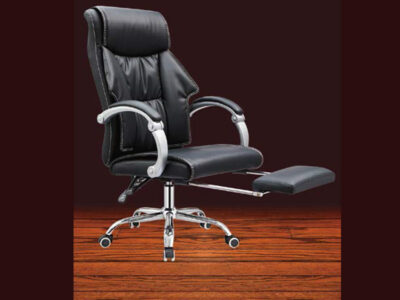 Apolo Air High Back Chair with Footrest - PU Leather 20122