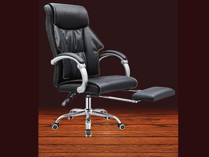 Apolo Air High Back Chair with Footrest - PU Leather 20122