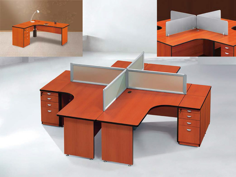 Classic Designed Cluster Desk Partition 20067