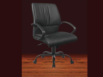 Mirage Medium Back Chair- PU Leather 20104