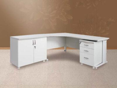 Modern Cluster Desk with Metal Legs 20049