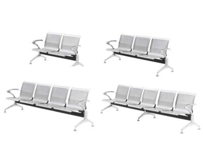 Public Seating - High Quality Chrome & Steel 20157