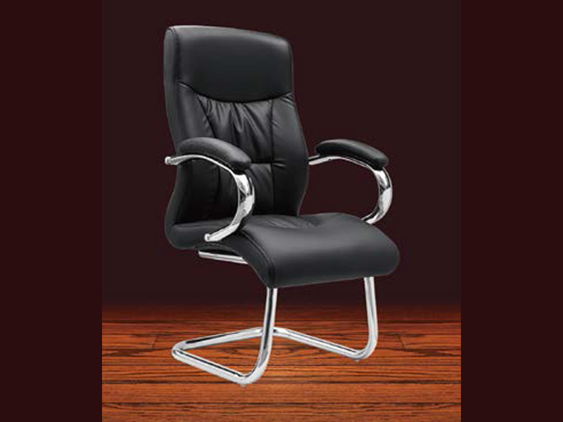 Reign Visitor's Chair- Genuine Leather 20096